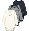 Name It Bodysuit L/æ - Noos - NbnBody - 3-Pack - Dark Sapphire