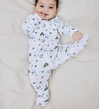 Name It Náttgalli - Noos - NbmNightsuit - 2 Pakki - Baby Blue