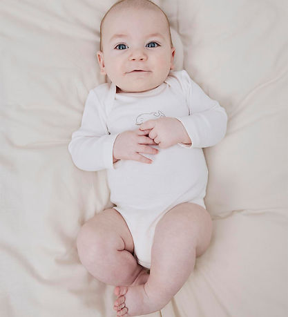 Name It Bodysuit L/æ - Noos - NbnBody - 3-Pack - Pure Cashmere