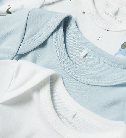 Body m/l Name It - Noos - NbmBody - 3 Pack - Baby Blue