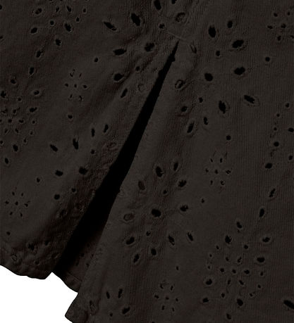 Name It Skirt - Twill - NkfNinna - Black w. Pointelle