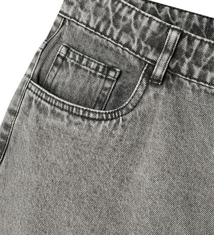 LMTD Farkut - NlmNeizza - Light Grey Denim/Stonewash