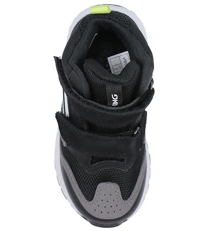 Viking Kängor - Century Mid WP - Black/Lime
