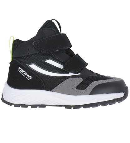 Viking Boots - Century Mid WP - Black/Lime Viking Boots - Century Mid WP - Black/Lime