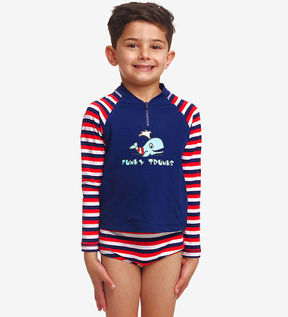 Funkita Swim Top - Zippy Rash - UV50+ - Riviera