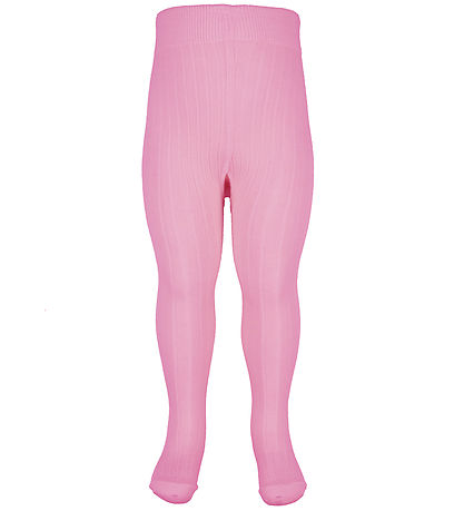 Joha Tights - Rib - Wool - Pink