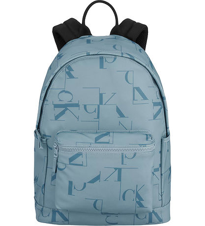 Calvin Klein Schulranzen - City Gitter - Verblasster Denim/Blau Calvin Klein Schulranzen - City Gitter - Verblasster Denim/Blau