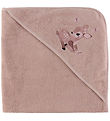 Nørgaard Madsens Babyhandduk - 75x75 cm - Pale Mauve m. Bambi Nørgaard Madsens Babyhandduk - 75x75 cm - Pale Mauve m. Bambi