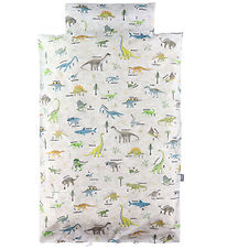 Nørgaard Madsens Bedding - Baby - White w. Dino