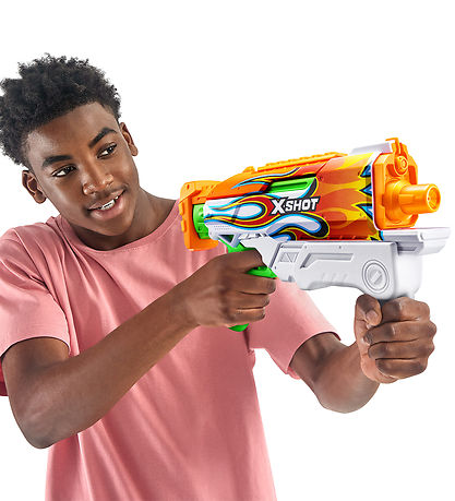 X-Shot Water Gun - Skins Hyperload Fast-Fill - 500 mL - Blazer