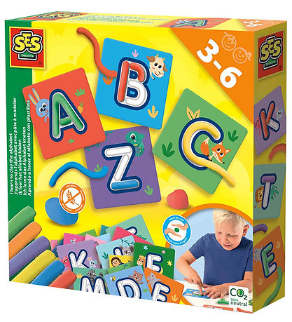 SES Creative Play Dough - L honor the Alphabet w. Play Dough