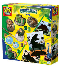 SES Creative - Cast & Paint - Dinosaurs w. Scratch sheet SES Creative - Cast & Paint - Dinosaurs w. Scratch sheet