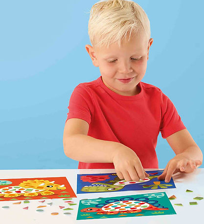 SES Creative Lhonor Making Mosaic - Dinosaurs