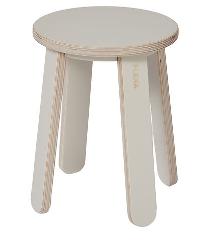 Tabouret Pour table à dessin Flexa - Play - 31x32 cm - Warm Grey