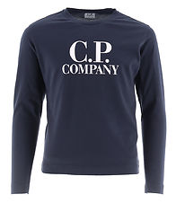 C.P. Company Blouse - Total Eclipse Blue/White w. Logo C.P. Company Blouse - Total Eclipse Blue/White w. Logo
