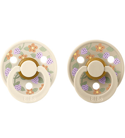 BIBS X Liberty Colour Pacifiers - 2-Pack - Size 1 - Round - Ivor