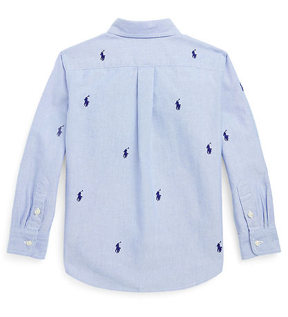 Polo Ralph Lauren Skyrta - Blá/Dökkblátt M. Merki