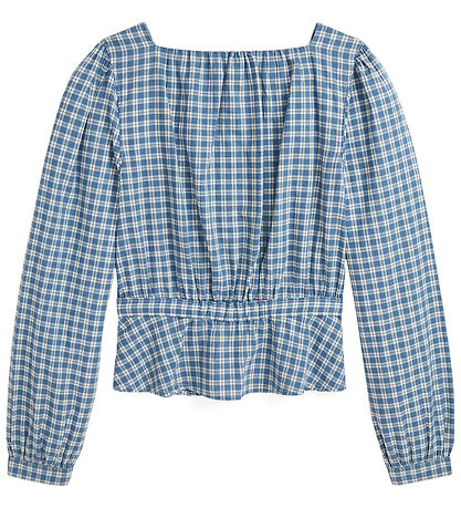 Polo Ralph Lauren Hemdbluse - Hemingway - Matt Blau/weiß kariert