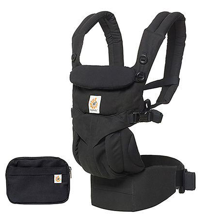 Ergobaby Burðarpoki - Omni 360 - Bómull - Hreint Black
