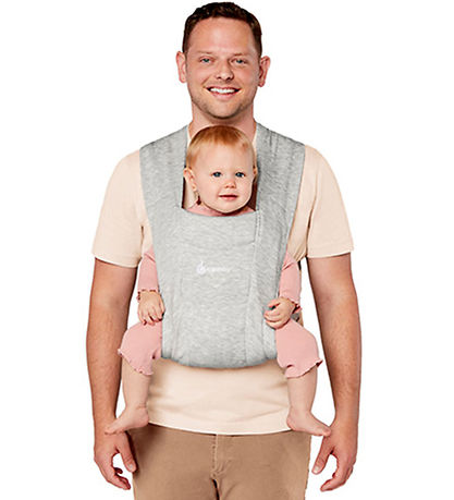 Ergobaby Babytrage - Embrace - Soft & Snug Knit - Grau