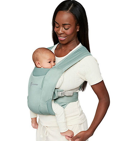 Ergobaby Burðarpoki - Embrace - Soft Air Mesh - Sage Ergobaby Burðarpoki - Embrace - Soft Air Mesh - Sage