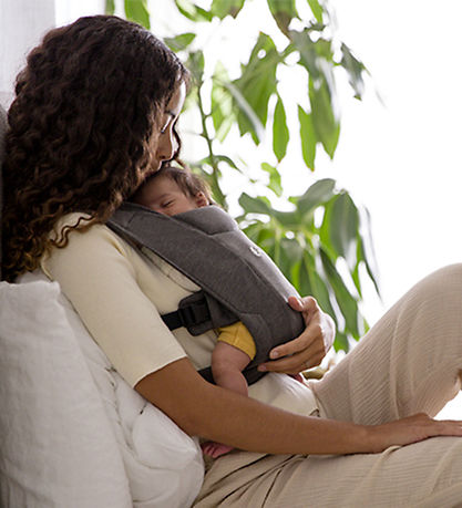 Ergobaby Baby Carrier - Embrace - Soft & Snug Knit - Heather Gre