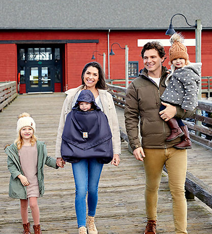 Ergobaby Rain Cover to Baby Carrier - Rain & Wind - Charcoal