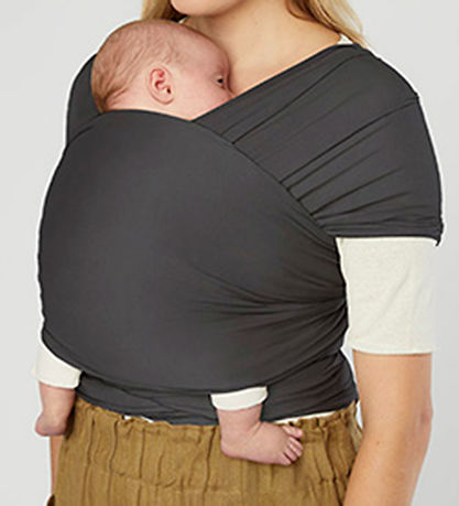 Ergobaby Stretchfolie - Aura Wrap Strick - Soft Black Ergobaby Stretchfolie - Aura Wrap Strick - Soft Black
