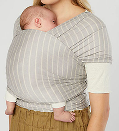 Ergobaby Stretch Wrap - Aura Wrap Knit - Grey Stripes Ergobaby Stretch Wrap - Aura Wrap Knit - Grey Stripes