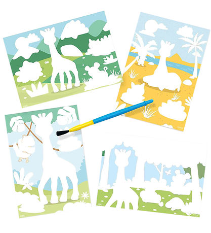 SES Creative Sophie la Girafe - Måla m. Vatten