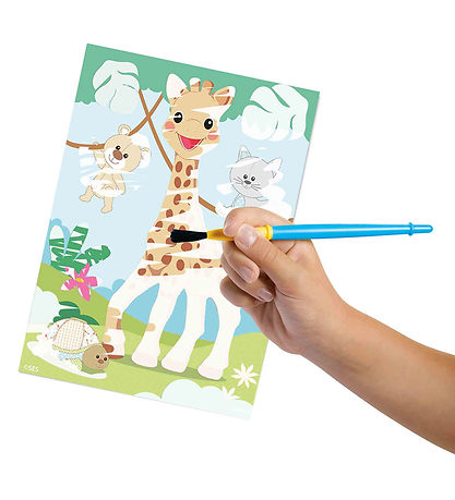 SES Creative Sophie la Girafe - Måla m. Vatten