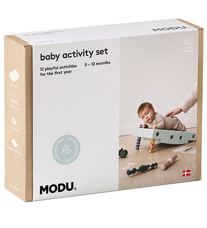MODU Baby Motorik set - 10 Parts - Ocean Mint/Forest Green MODU Baby Motorik set - 10 Parts - Ocean Mint/Forest Green