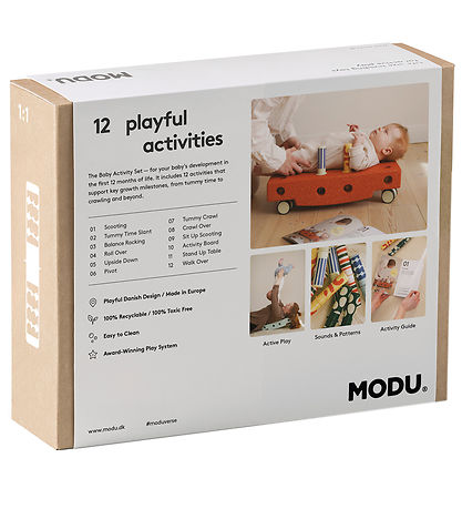 MODU Baby Motorik set - 10 Parts - Deep Blue/Sky Blue MODU Baby Motorik set - 10 Parts - Deep Blue/Sky Blue