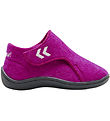 Hummel Slippers - Wool - Pink Flame