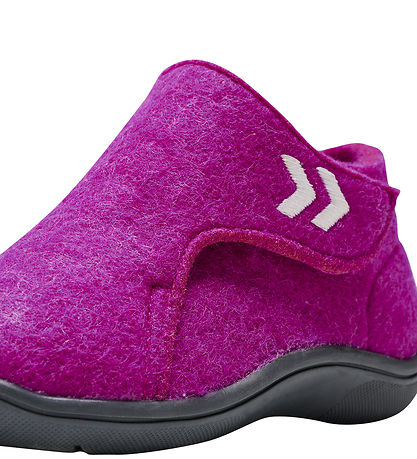 Hummel Slippers - Wool - Pink Flame