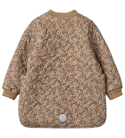 Wheat Thermo Jacket w. Lining - Helga - Caramel Anemones Wheat Thermo Jacket w. Lining - Helga - Caramel Anemones