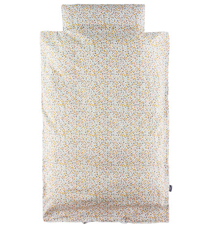 Nørgaard Madsens Bedding - Baby - White w. Flowers