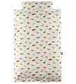 Nørgaard Madsens Bedding - Adult - White w. Dino Nørgaard Madsens Bedding - Adult - White w. Dino