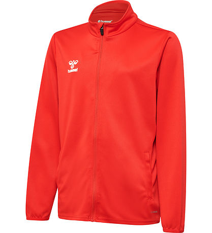 Gilet Hummel - Veste HmlEssential Track - Rouge Gilet Hummel - Veste HmlEssential Track - Rouge