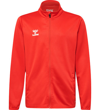 Gilet Hummel - Veste HmlEssential Track - Rouge Gilet Hummel - Veste HmlEssential Track - Rouge