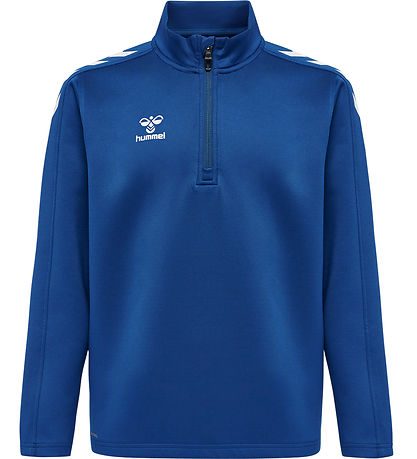 Hummel Blouse - HmlCore XK Half Zip Poly - True Blue