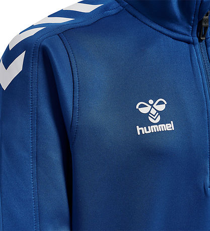 Hummel Blouse - HmlCore XK Half Zip Poly - True Blue