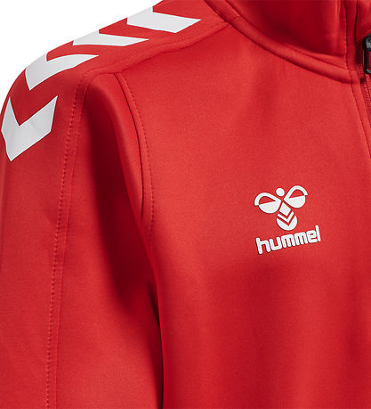 Hummel Blouse - HmlCore XK Half Zip Poly - True Red