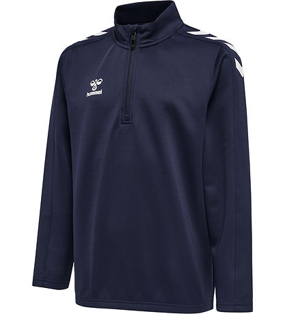 Hummel Blouse - HmlCore XK Half Zip Poly - Navy