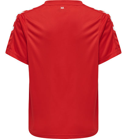 T-Shirt Hummel - Poly HmlCore XK Jersey - Rouge véritable T-Shirt Hummel - Poly HmlCore XK Jersey - Rouge véritable