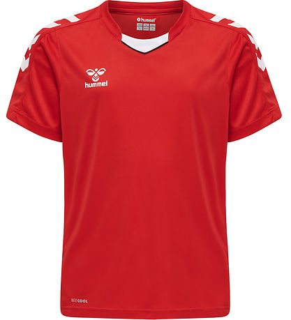 T-Shirt Hummel - Poly HmlCore XK Jersey - Rouge véritable T-Shirt Hummel - Poly HmlCore XK Jersey - Rouge véritable