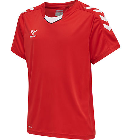 T-Shirt Hummel - Poly HmlCore XK Jersey - Rouge véritable T-Shirt Hummel - Poly HmlCore XK Jersey - Rouge véritable