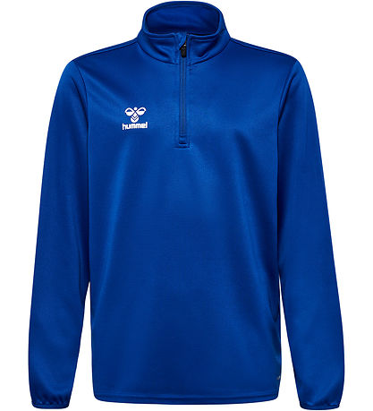 Hummel Blússa - Hml Essential Half Zip - True Blue