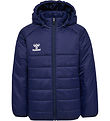 Hummel Polstret Jakke - HmlGo Quiltet Panser - Marine