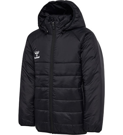 Hummel Puffer Jacket - HmlGo Quilted Hood - Black